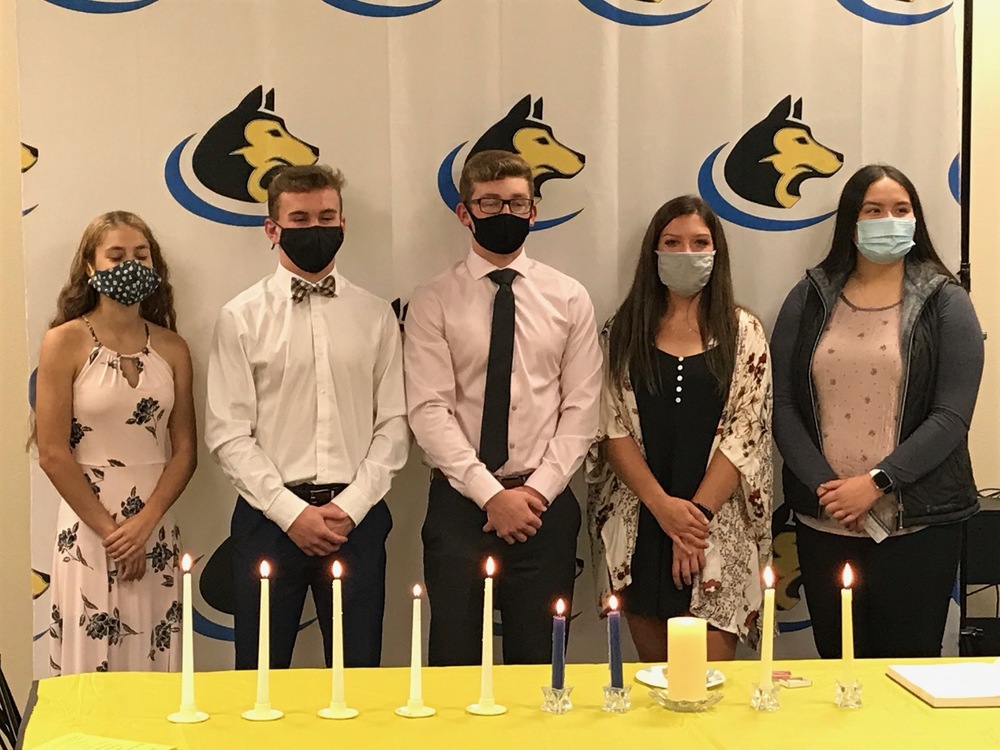 NHS Inducts 5 new members
