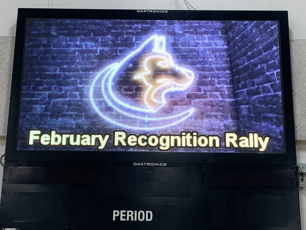 February Husky Recognition Rally