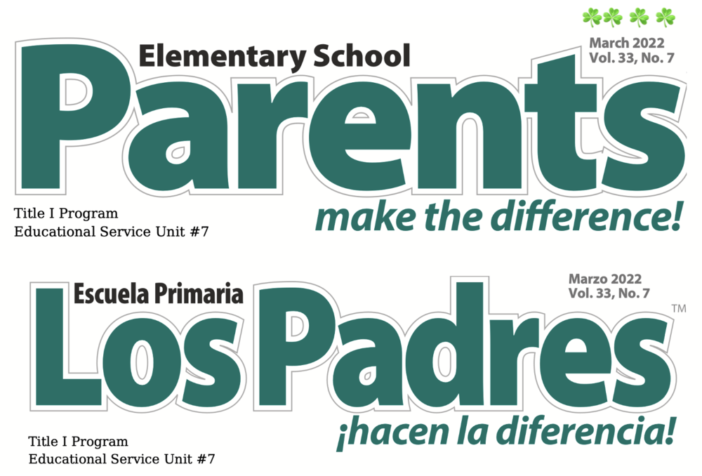 March - Parents Make the Difference