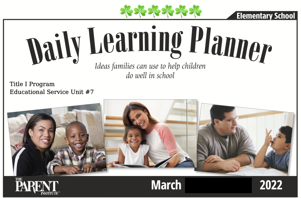 March - Daily Learning Planner