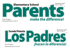 November - Parents Make the Difference!