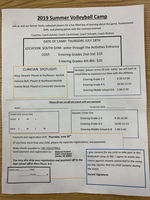 Elementary/Middle School Volleyball Camp