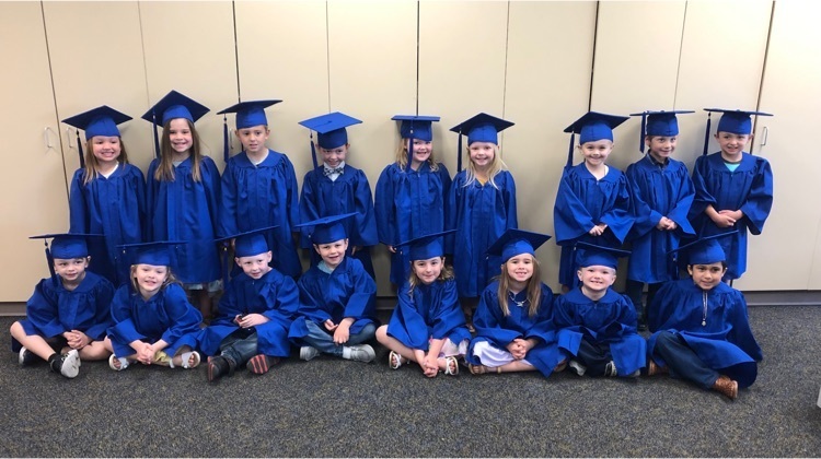 Congratulations to our graduating preschoolers! The class of 2035! 